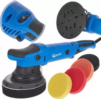 Geko DUAL ACTION automobilių poliruoklis su reguliuojamu 150 mm PREMIUM + 4 kempinių rinkinys (4)