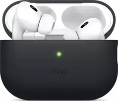 Elago AirPods Pro 2 Silikoninis dėklas – dėklas AirPods Pro 2 juodas – Saugumo garantija. .