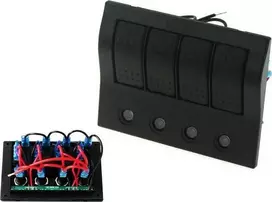 TurboWorks_F jungikliai 12/24V IP68 (ON)-OFFx1, ON-OFFx3, 2B 5A, 1B 10A, 1B 15A