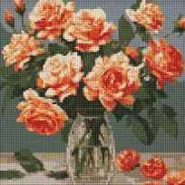 Norimpex Deimantinė mozaika - Elegancki bukiet 30x30cm