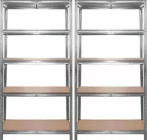 Funfit Metalinė laikymo lentyna 180x90x30 cm