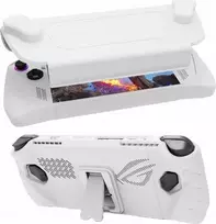 JYS dėklo dangtelis 2in1 priekinis galinis, skirtas Asus Rog Ally konsolei / Jys-ra005-v3 / baltas