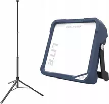 Scangrip Rinkinys: „Vega Lite“ 6000 lm šviesos srauto LED lempa su apsauga nuo akinimo 03.5453 + 2 m trikojis 03.5685