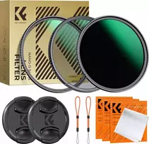 Filtras Kf Filtrų rinkinys Nano-d 3in1 UV Cpl Nd1000 K&f 49mm 49 + 2x Caps 2x Case / Sku.2267v