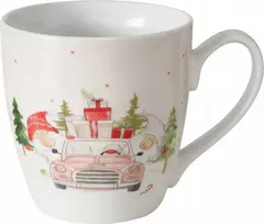 Boltze Didelis puodelis su kalėdiniu motyvu CARRIE, 480 ml