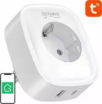 Gosund Smart WiFi/Bluetooth lizdas Gosund SP6 16A USB-C 20W Tuya
