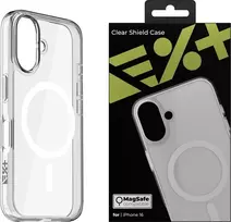 NEXT ONE Dėklas „Clear Shield MagSafe iPhone 16“ – skaidrus