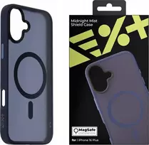 NEXT ONE KITAS KITAS Dėklas Mist Shield MagSafe iPhone 16 Plus vidurnakčio mėlynas