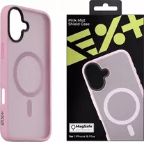 NEXT ONE KITAS KITAS Dėklas Mist Shield MagSafe iPhone 16 Plus rožinis