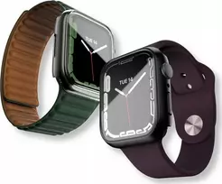 NEXT ONE NEXT ONE Dėklas ochronne Shield Apple Watch 41 mm skaidrus