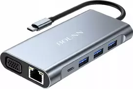 Šakotuvas „Bounn 11in1“ USB-C dokas / replikatorius (JL-CX11)