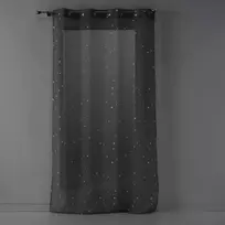 Douceur Dinterieur Interjero dizaino užuolaidos su kilpomis ir tamsoje šviečiančiomis žvaigždėmis FLUO NIGHT