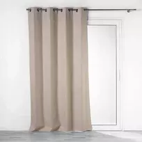 Douceur Dinterieur Interjero dizaino CHAMBRAY tamsios užuolaidos, su kilpomis, 140 x 260 cm