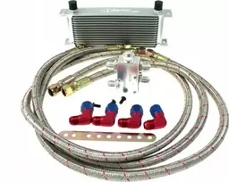 D1Spec D1Spec 15 eilučių alyvos aušintuvo komplektas + termostatinis modulis