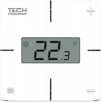 Tech Tech laidinis kambario termostatas R-X skirtas L-X juostelei, baltas STRXWH