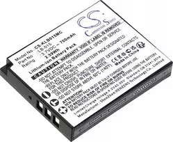 Cameron Sino Baterija Baterijos tipas LB-015 LB015, skirtas KODAK WPZ2 WP Z2 / CS-KLB015MC kamerai