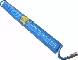 Forsage poliuretano spiralinė žarna 8mm ? 12 mm? 20m su greitosiomis jungtimis (maksimalus slėgis 15bar)