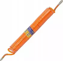 Partner Poliuretano spiralinė žarna 8mm x 10m su 1/4" greitosiomis jungtimis (maks. slėgis 15bar)