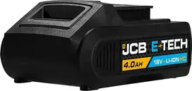 JCB ličio jonų akumuliatorius, 18 V 4,0 Ah (žemas)