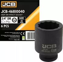 JCB Nasadka smūginis gili 3/4" 40mm (12-kątna)