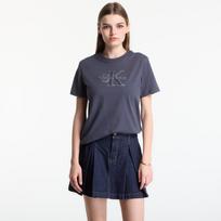 Calvin Klein Jeans Ss Baby Terry Hero Monologo Tee Ebony - Dydis XS (LV047G829G 4XN Marškinėliai)