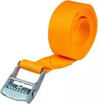Krovinių tvirtinimo diržas su savispaudžiu užsegimu 2,5 m x 25 mm, AMIO-03291