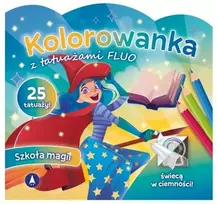 Skrzat Wydawnictwo Kolorow.su tatuaż.FLUO Magijos mokykla 78879