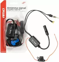 Radijo antenos signalo stiprintuvas 12V DAB/FM AMIO-04134