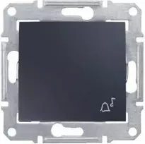 Schneider Electric Bell mygtukas Sedna IP44 grafitas (SD0800370)