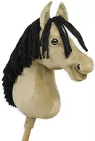 Super Hobby Horse Medinis hobis arkliukas – rudas, premium
