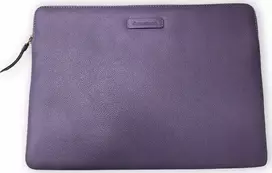 „Krepšys dbramante Paris“ – odinė 15 colių nešiojamojo kompiuterio / 16 colių „MacBook Pro“ 2016 m. žvirgždo odinė rankovė – „Daybreak Violetinė“