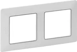 Legrand Valena Dvejopo karkaso baltas / chromas (754032)