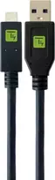 „Techly“ USB kabelis USB-A - USB-C 0,5 m, juodas (ICOC MUSB31-CMAM05T)