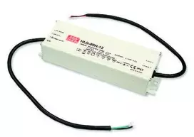 Bikuvalt 60W LED maitinimo šaltinis MEAN WELL, 12V, IP67, dimeriuojamas