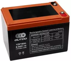 Huawei Outdo OUTDO (HUAWEI) 6-DZF-15 (6-DZM-14) 12V 18Ah e-bike akumuliatorius