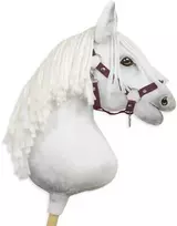 Super Hobby Horse Reguliuojamas kantaras hobi arkliukui A3 – slyvų spalvos