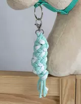 Super Hobby Horse Pavadėlis hobi arkliukui, baltas-mėtų spalvos