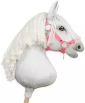 Super Hobby Horse Reguliuojamas kantaras hobi arkliukui A3 – rožinis