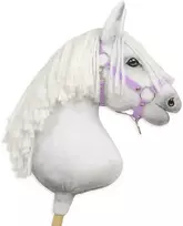 Super Hobby Horse Reguliuojamas kantaras hobi arkliukui A3 violetinis