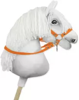 Super Hobby Horse Hobio žirgo kamanos – oranžinės