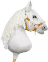 Super Hobby Horse Reguliuojamas kantaras hobi arkliukui A3 medaus geltonumo