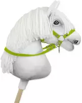 Super Hobby Horse Hobio žirgo kamanos – laimo spalvos