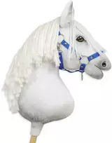 Super Hobby Horse Reguliuojamas kantaras hobi arkliukui – mėlynas