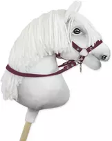 Super Hobby Horse Hobby horsingo kamanos kantarui – slyvų spalvos
