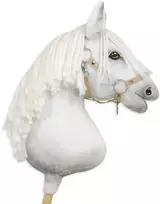 Super Hobby Horse Reguliuojamas kamanas hobi arkliukui A3 – smėlio spalvos
