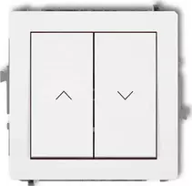 Karlik Elektrotechnik „Karlik Deco DWP-88“ roleto jungtis „Balta“ žaliuzėms