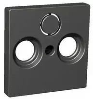 SCHNEIDER ELECTRIC EXXACT COVER PLATE FOR R/TV/SAT SOCKET