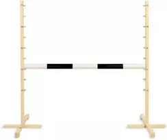 Super Hobby Horse Šuolių kliūtis Hobby Horse su 120 cm juoda kartimi