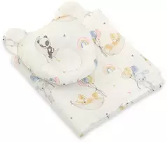 My Sweet Baby Antklodė su pagalvė kūdikiui 2 dalių komplektas, balionėliai