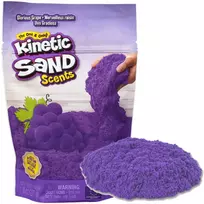 KINETIC Kinetinis smėlis Purpurinis kvapnus vynuogių kinetinis smėlis 228 g
